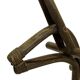 Midcentury bamboo rattan rocking horse 60's design children