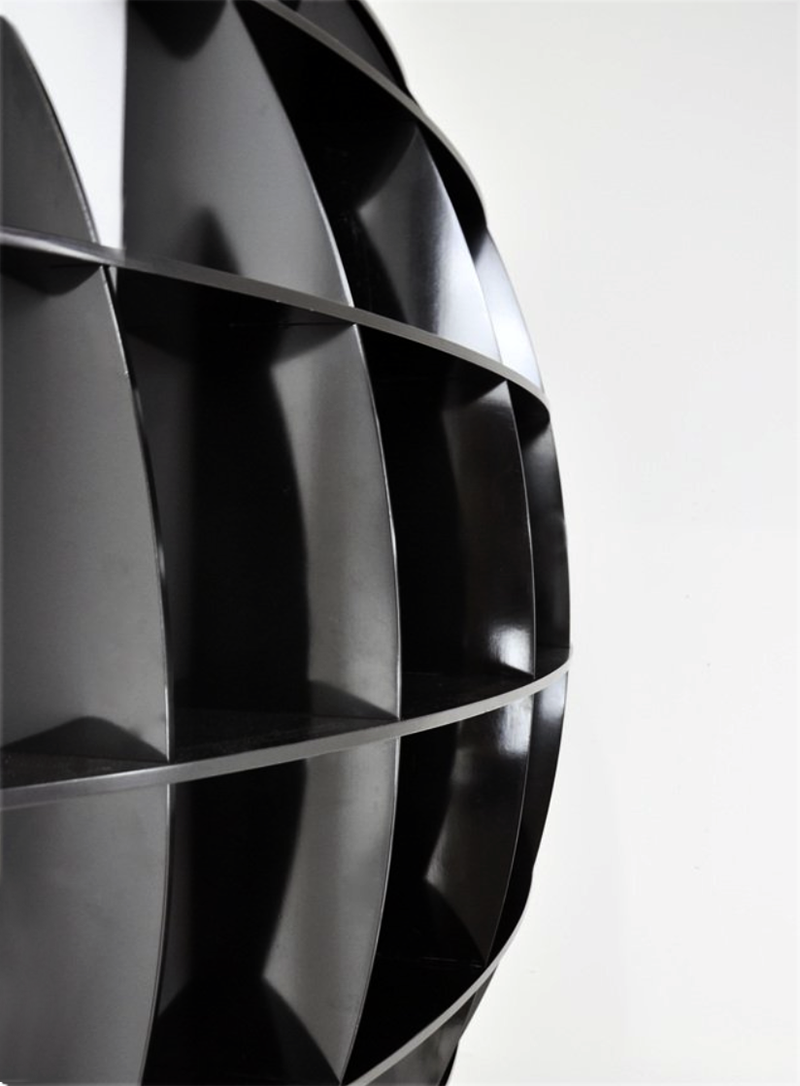 Bibliothèque Tyco par Manfredo Massironi pour Nikol International 1970