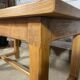 Oak farmhouse table