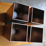 Raak ceiling lamp 4 burners, 70s