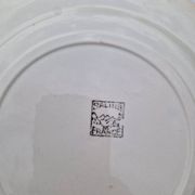 Lot De 8 Assiettes Plates Manufacture Salins