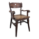 Brutalist armchair