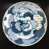 Assiette Présentation 31cm Taitu Milano Bluebianco 1987 Vintage