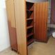 Armoire vintage pieds compas