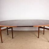 Very large Danish extendable dining table in rosewood model 212 by Arne Vodder for Sibast