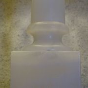 Lampe en albâtre
