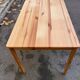 Scandinavian solid wood kitchen dining table for 4 people