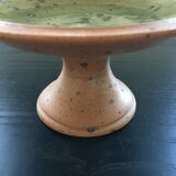 Stoneware footed cup, Corsican craftsmanship