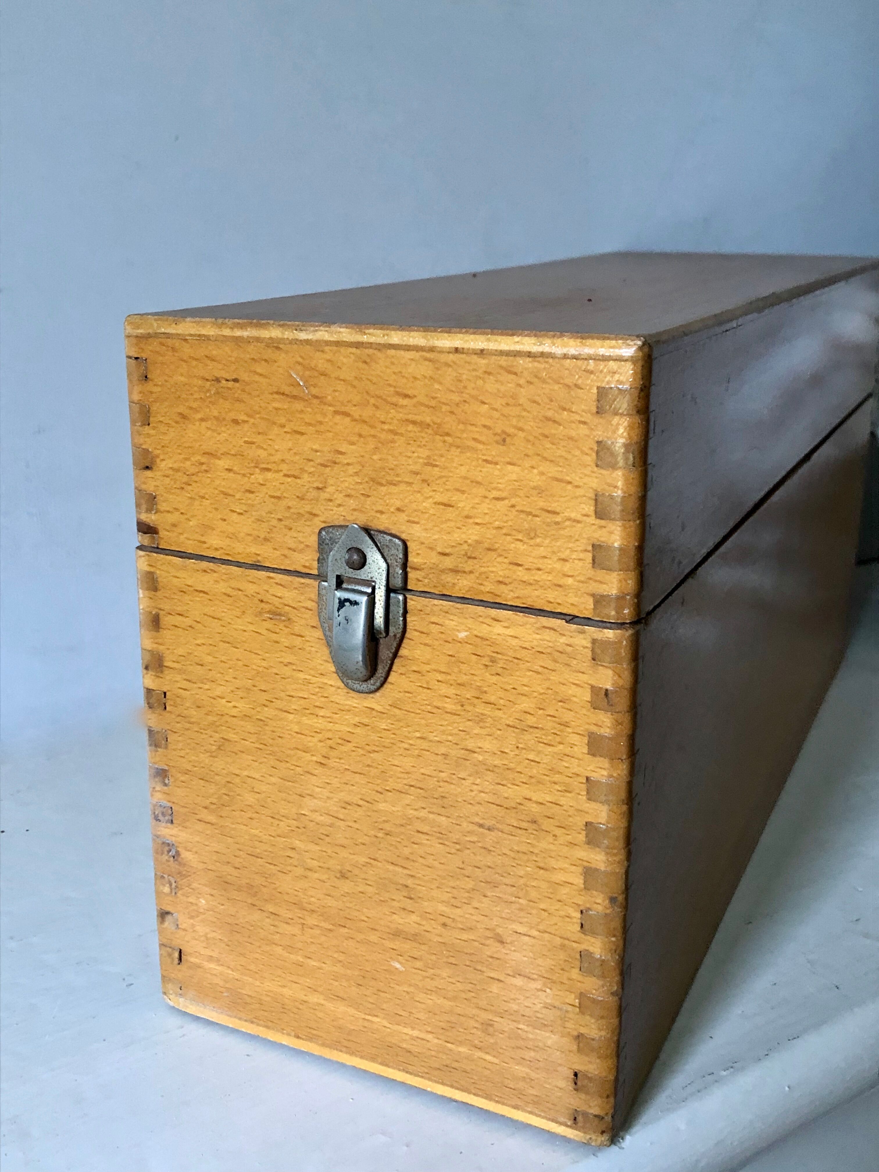 Old plug box, office accessory