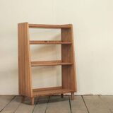 Slanted Oak Bookshelf