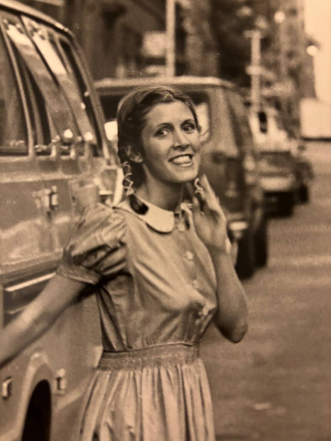 Original Carrie Fischer (Star Wars) film photo from 1980