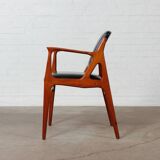 Vintage Teak Stuhl Design Arne Vodder Danish Mid Century