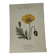 Botanical plate floral engraving naturalist 1800 double-sided