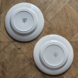 Digoin mismatched retro dinner plates