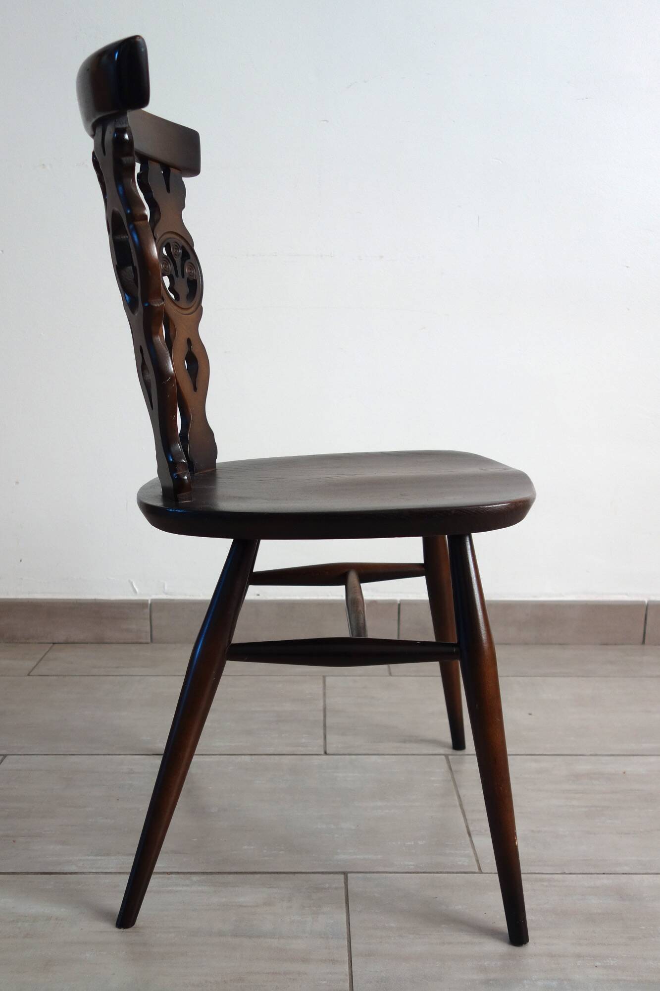 Ercol chair with removable cover from the 70s