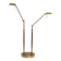 Stunning Ben Demmers Brass double l table lamp 1980s