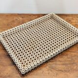 Top in white lacquered metal mathieu mategot