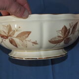 Soupière Gien foliage decoration