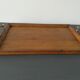 Old wooden tray