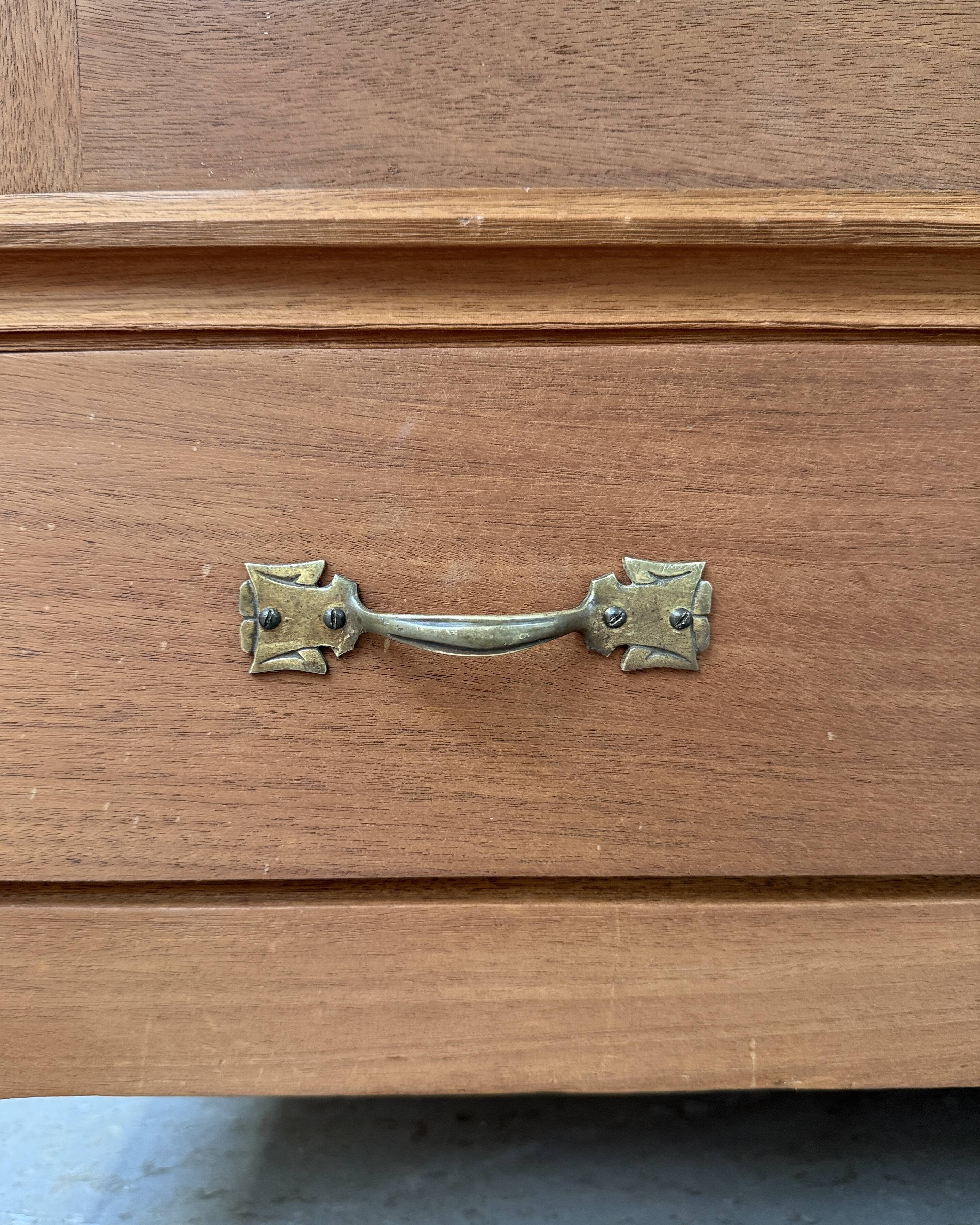 Large Art Nouveau cupboard (renovated)