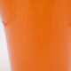Vase en verre orange