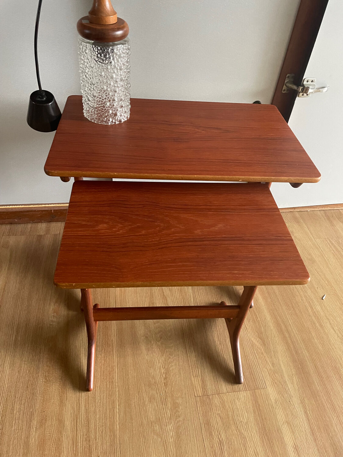 2 Danish nesting tables