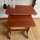 2 Danish nesting tables