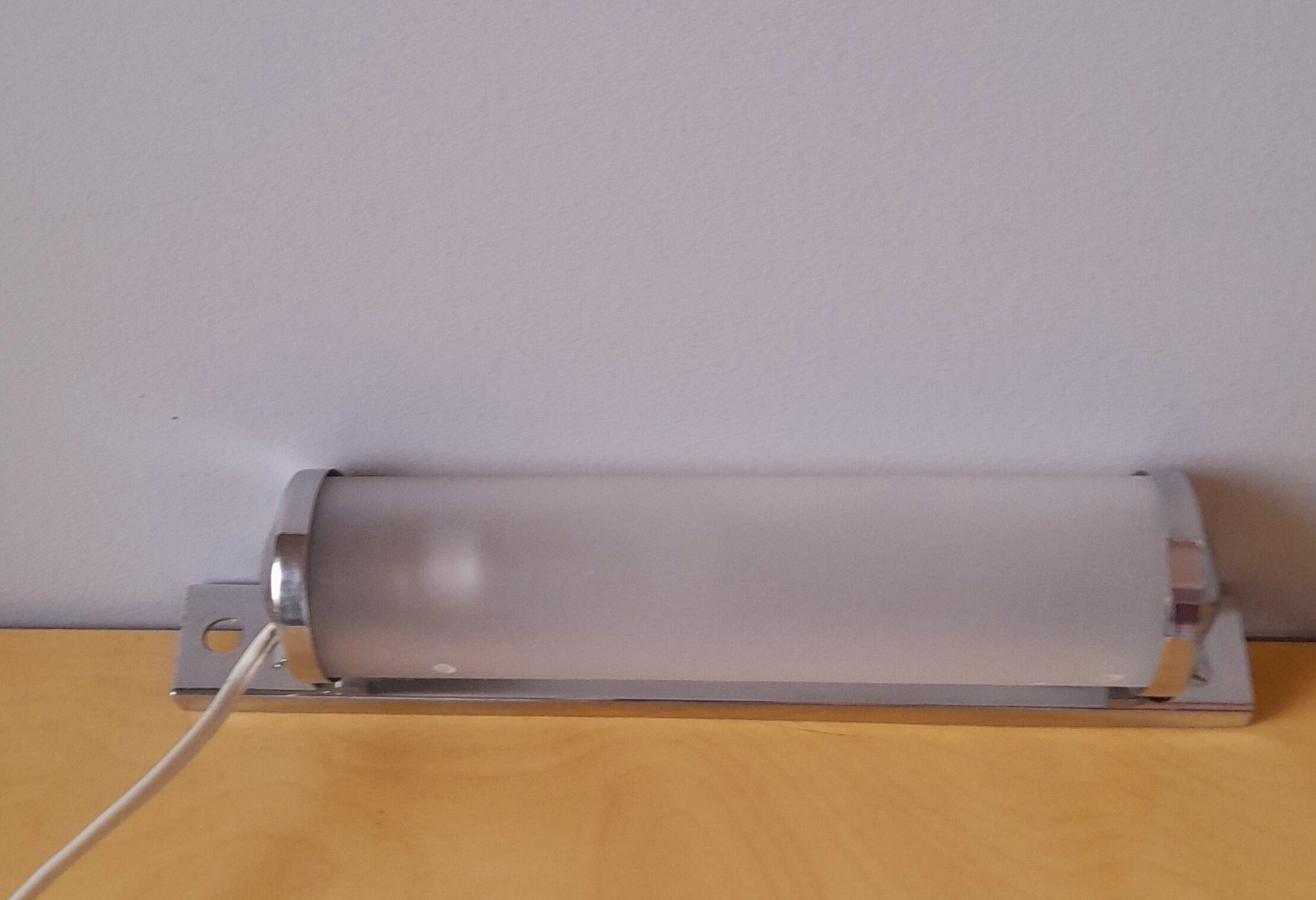 Art deco frosted glass wall lamp 1930