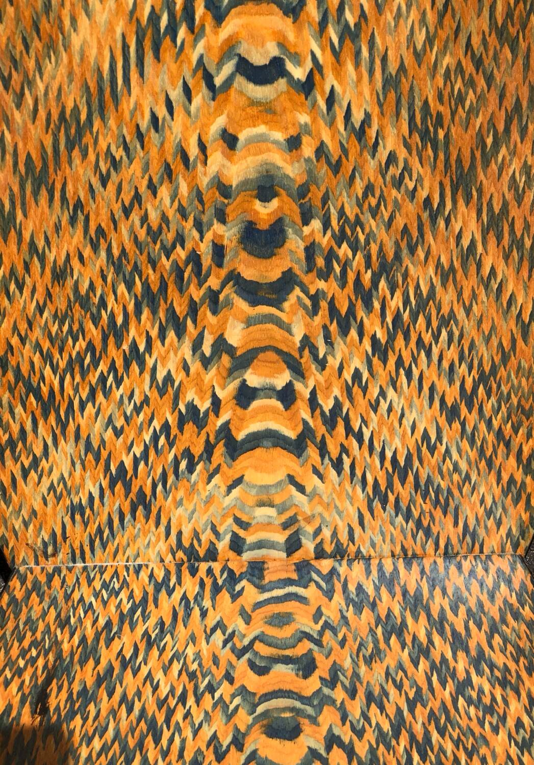 Pair of 2 atypical armchairs wood, chrome and leather vintage 1980