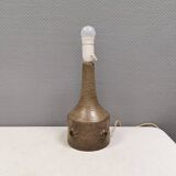 Ceramic table lamp by Danish artist Gitte Dochedahl Denmark 1960s.