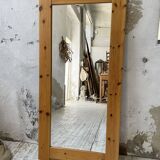 80s pine mirror