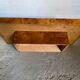 Table basse en loupe d’orme Roche et Bobois vintage 70s