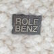 Ensemble de 2 chaises club et 1 pouf par rolf benz