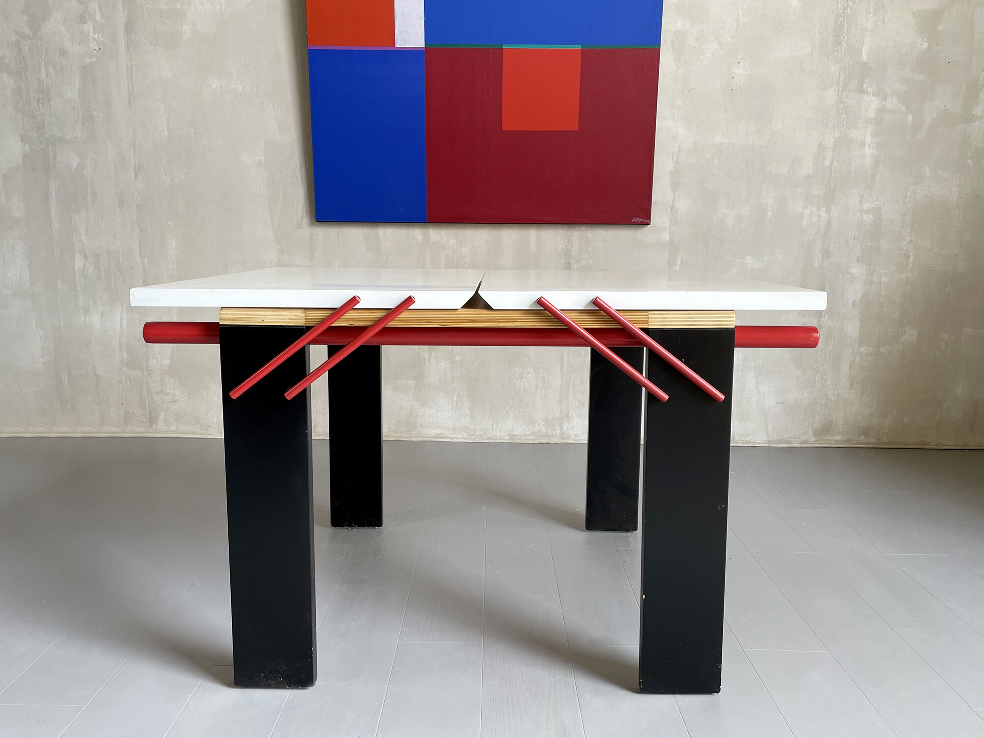 Table Achab, Lorenzo and Stefani for Palluco 1980