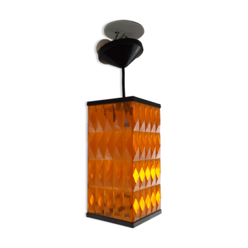 Vintage orange hanging 70s