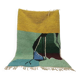 Handmade Berber rug, traditional Moroccan style