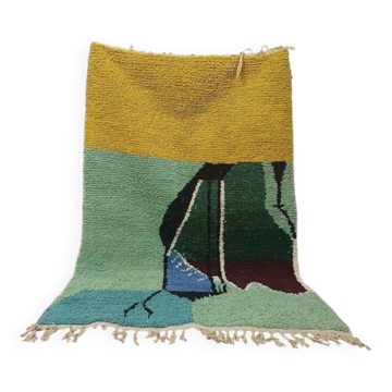 Tapis berbère fait main traditionnelle marocaine