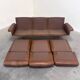 Cognac leather De Sede DS31 sofa, 1970s