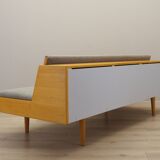 Beech sofa, Danish design, 1960s, designer: Hans. J. Wegner, manufacture: G