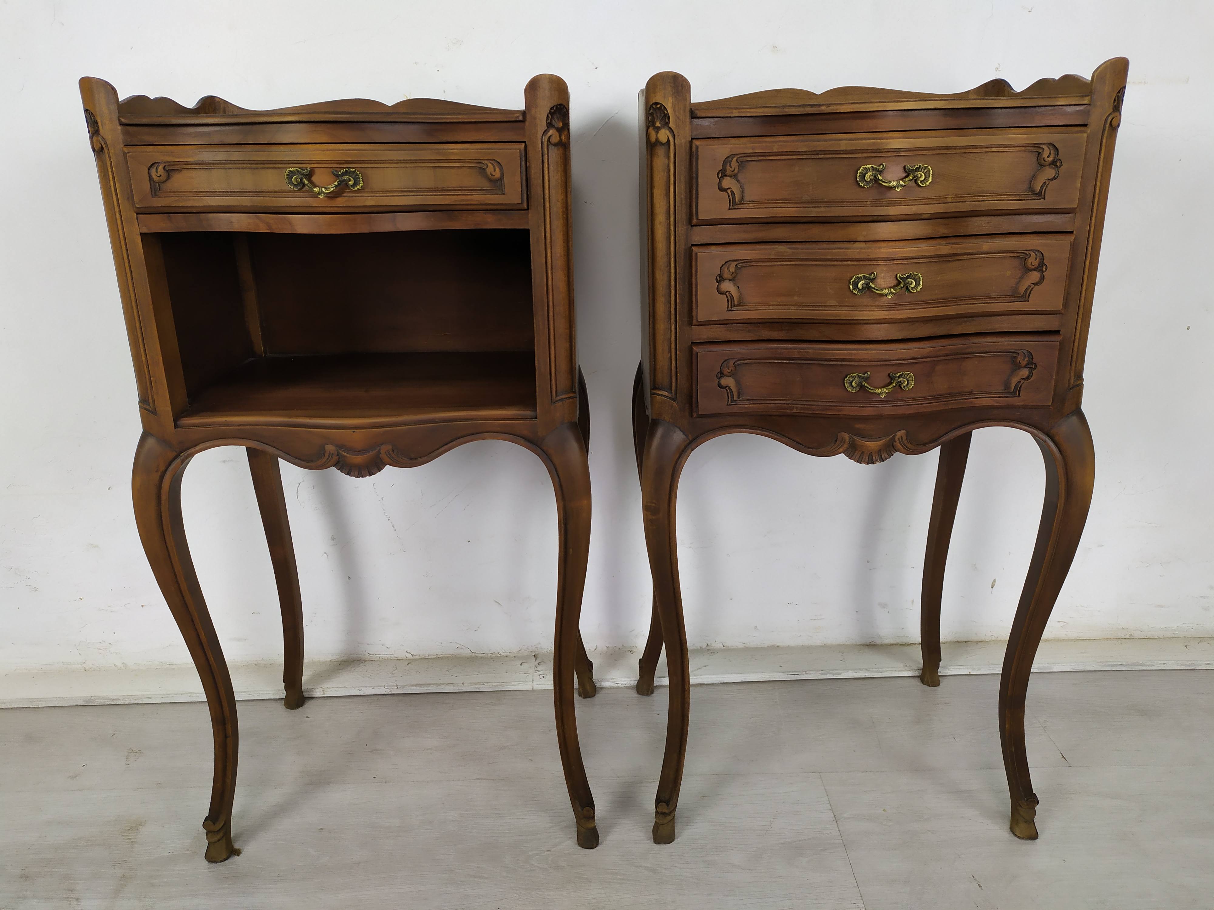 Pair of Louis XV bedside tables