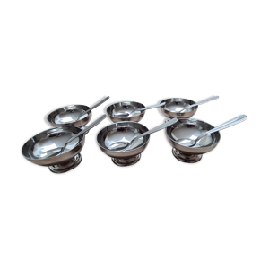 Ensemble de 6 coupes à glace et