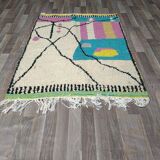 Moroccan handmade rug 3 x 2 m