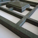 Old 4-point steel door ornament