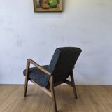 Fauteuil design type 300-138 Pologne années 70.