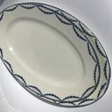 2 Dishes Terre de Fer Salins model Vincennes 39cm