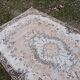 Vintage handmade Turkish rug 117x204 cm