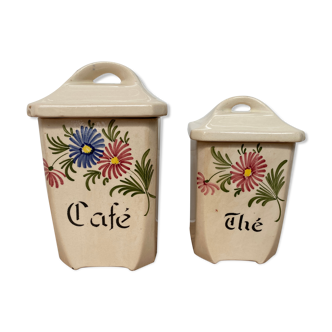Set of 2 spice jars