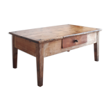 Old-spirited coffee table farm table