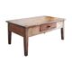 Old-spirited coffee table farm table