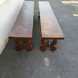 Pair of benches